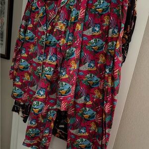 Printfresh Meowing Mermaids SIZE 2X Long Sleeve and Long Pants Set